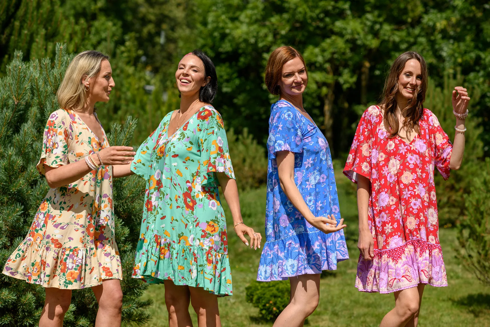 Ami Castle Dalile Flowers Dress