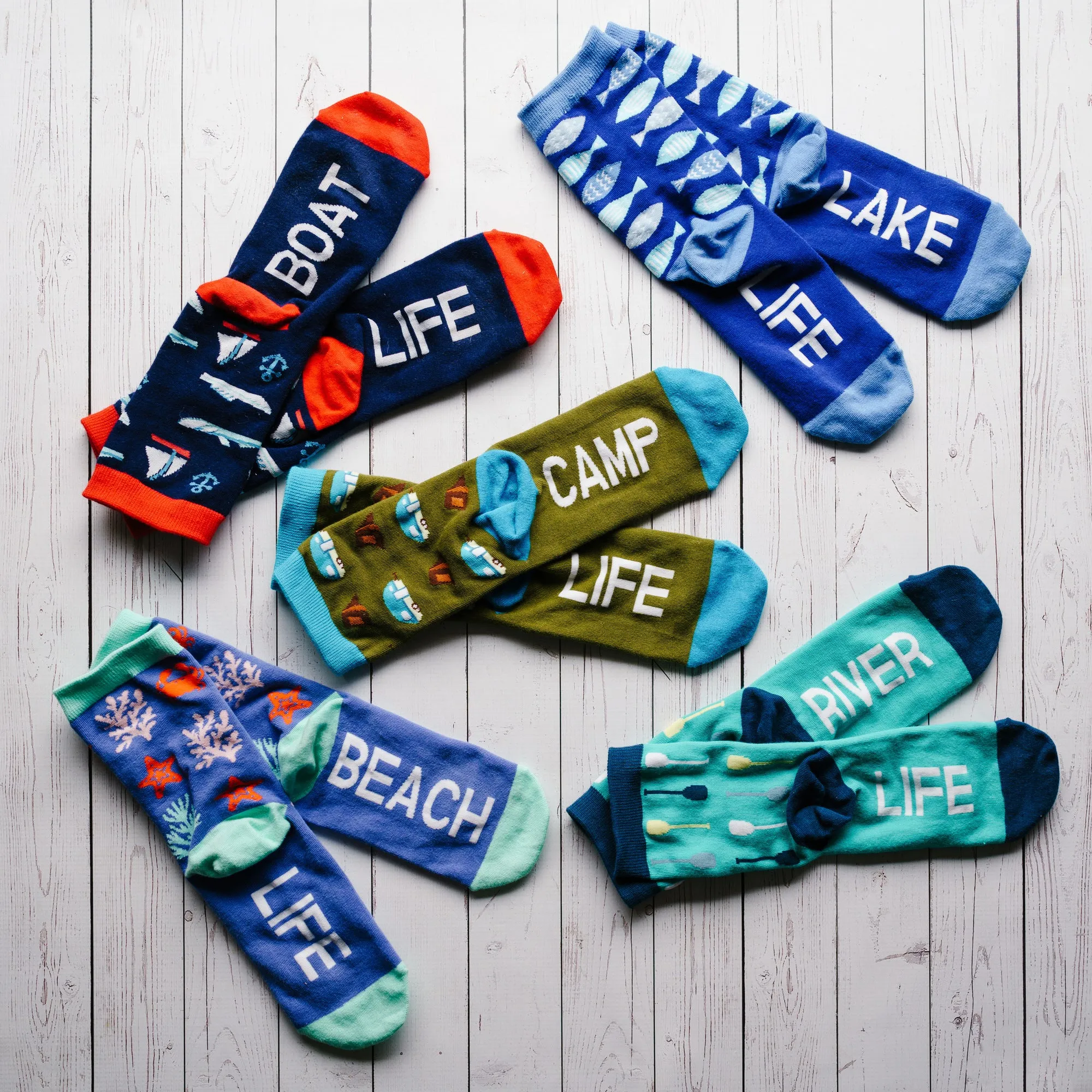 Boat Life Unisex Socks