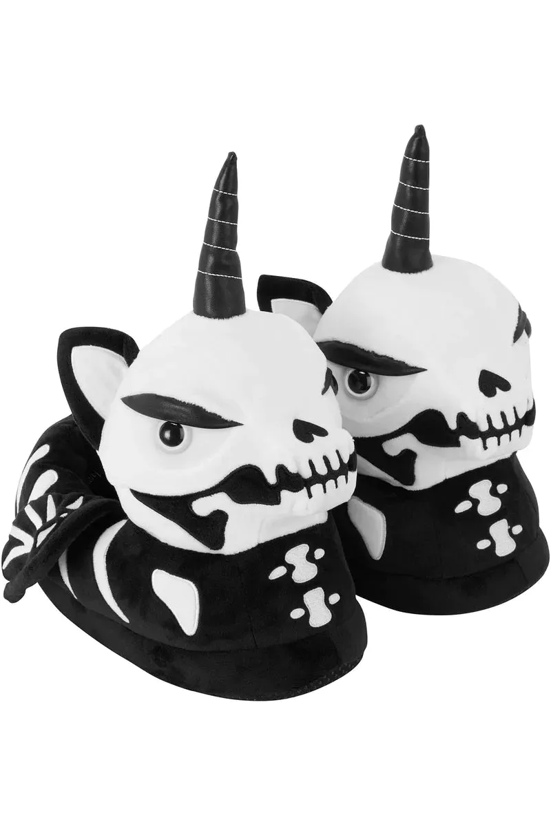Bone Myth Kreeptures Slippers by Killstar