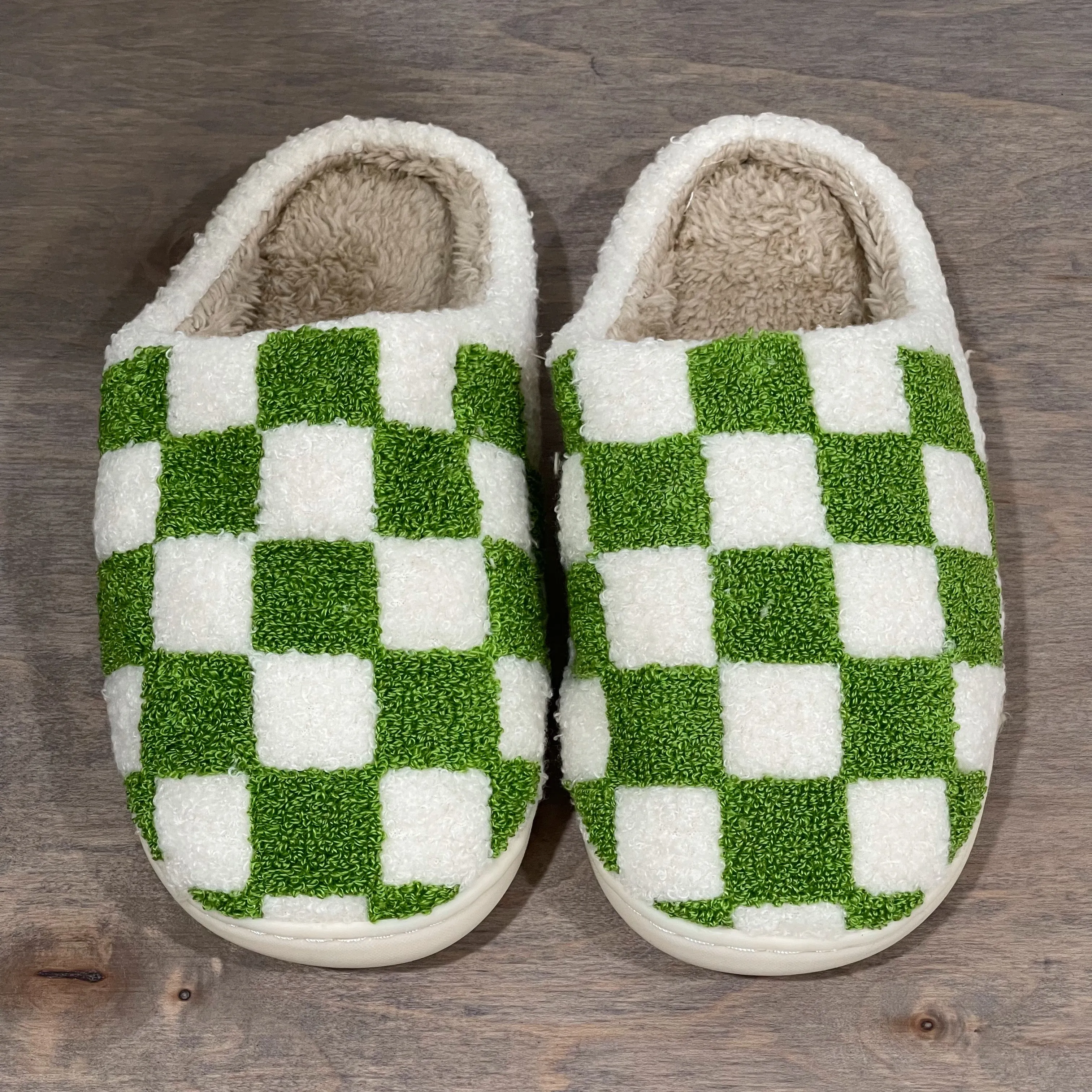 Checkered Slipper