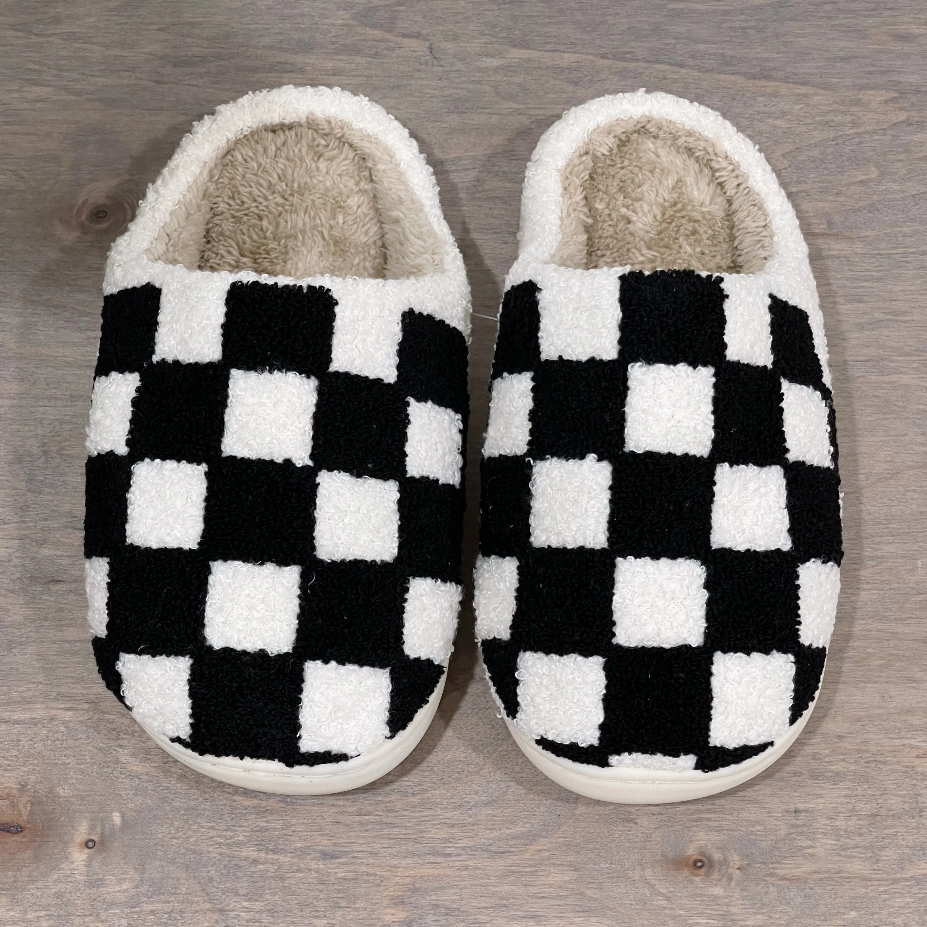 Checkered Slipper