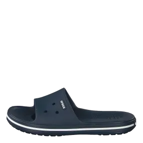 Crocband III Slide Navy / White