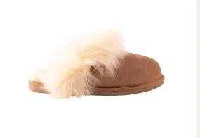 Evelina Slippers - Chestnut