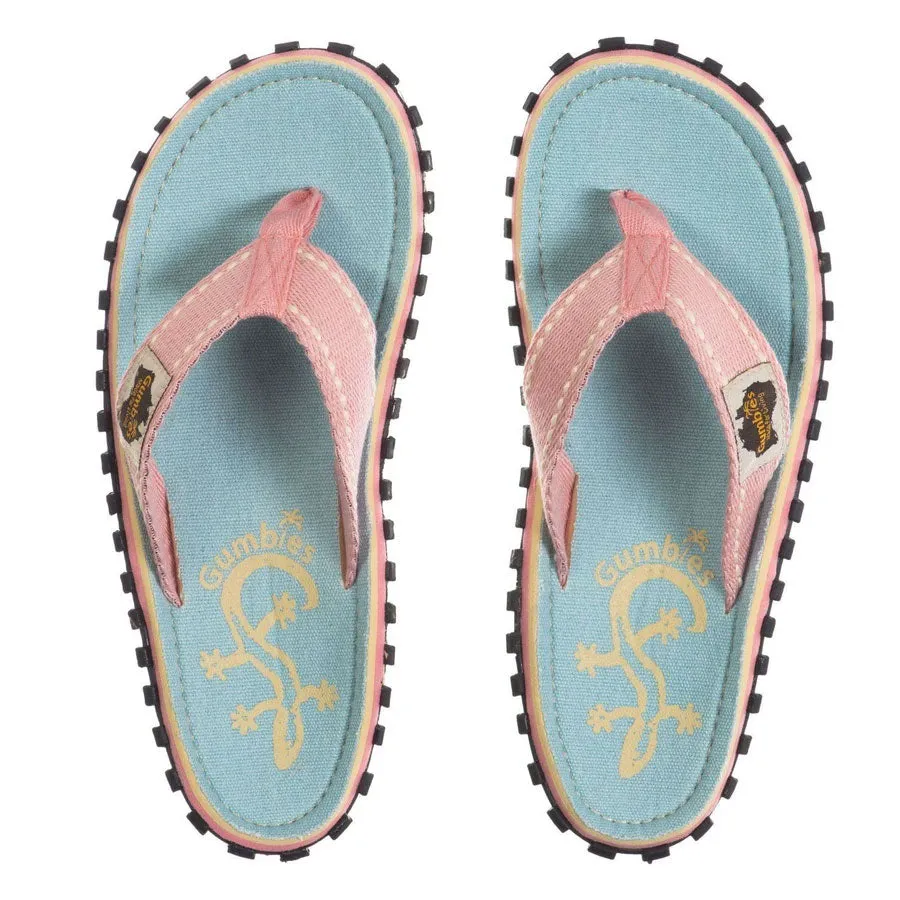 Gumbies Islander Flip-Flops - Gecko