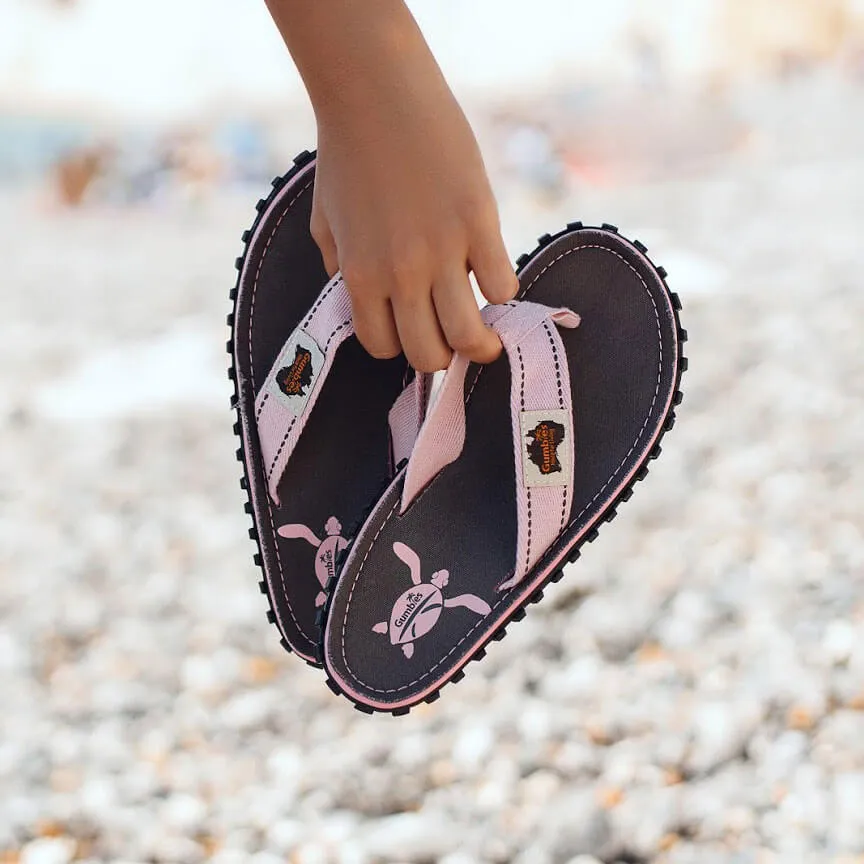 Gumbies Islander Flip-Flops - Grey Turtle