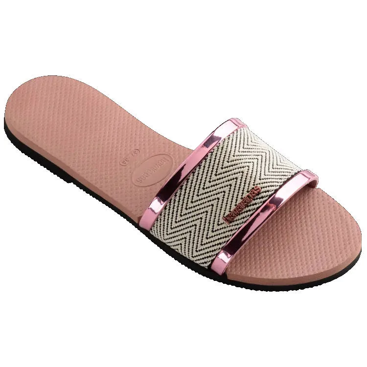 Havaianas Womens You Trancoso Premium Sandal Crocus Rose
