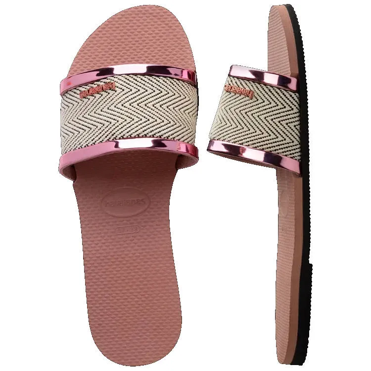 Havaianas Womens You Trancoso Premium Sandal Crocus Rose