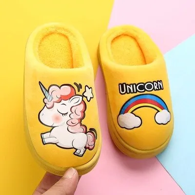 Kids Lovely Unicorn Slippers