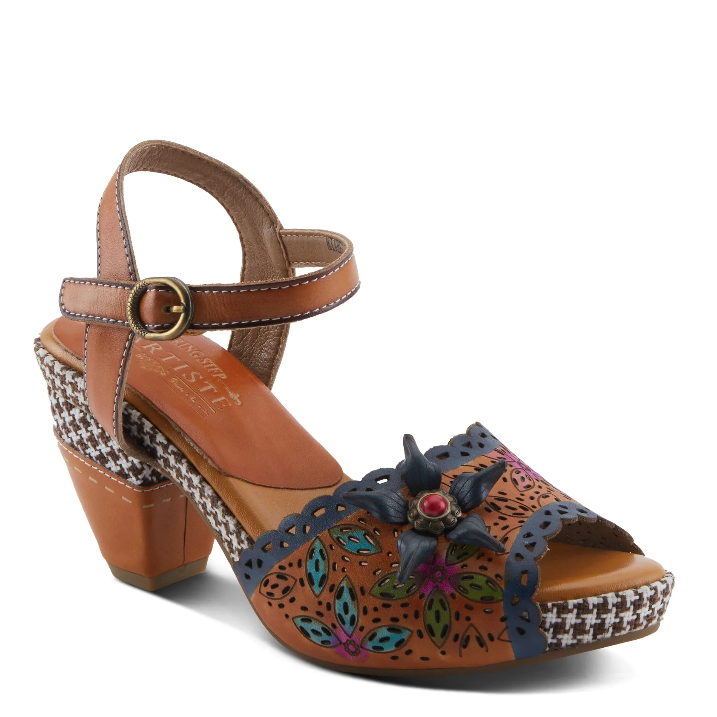 L'ARTISTE BY SPRINGSTEP MIABELLA CAMEL MULTI