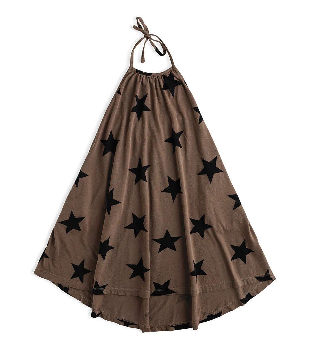 NUNUNU Star Collar Dress