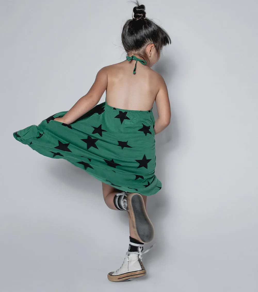 NUNUNU Star Collar Dress