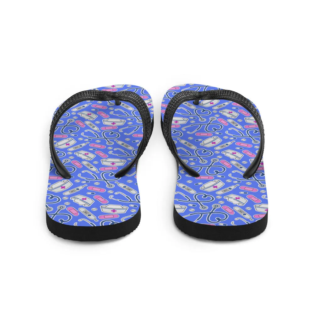 Nurse Mashup Flip-Flops