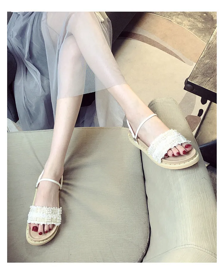 Owlkay Flat Fashion All-match Slippers