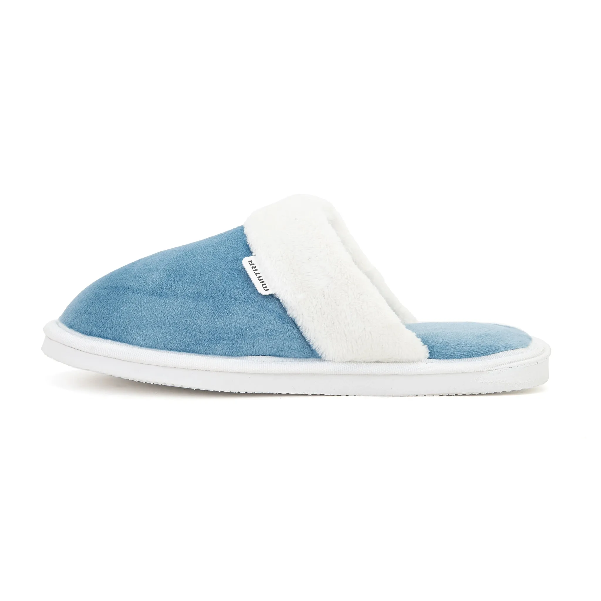 Plain with Fur Winter Slipper - Women