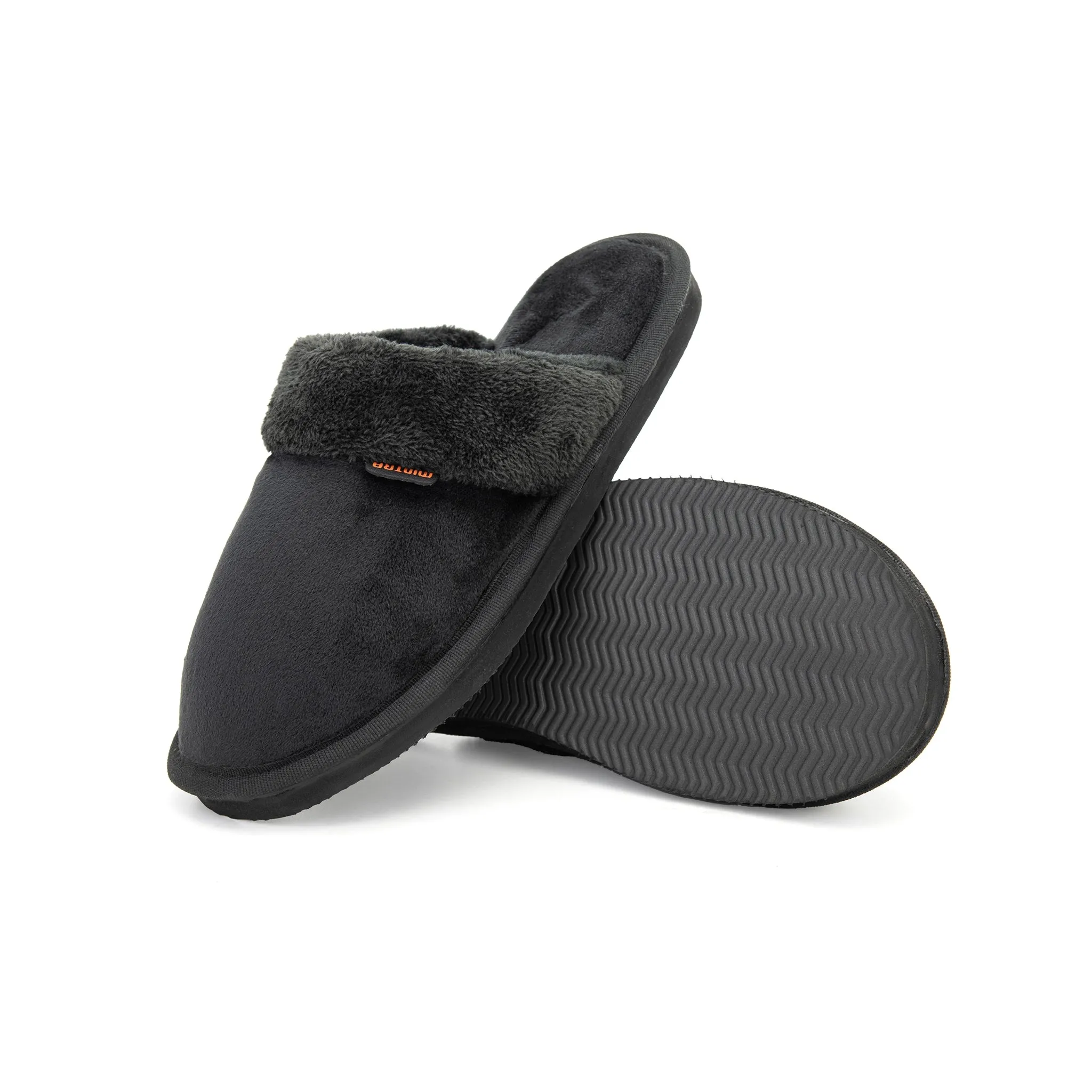 Plain with Fur Winter Slipper - Women