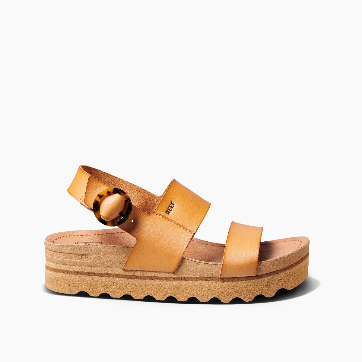 Reef Vista Hi Buckle Sandal-Natural
