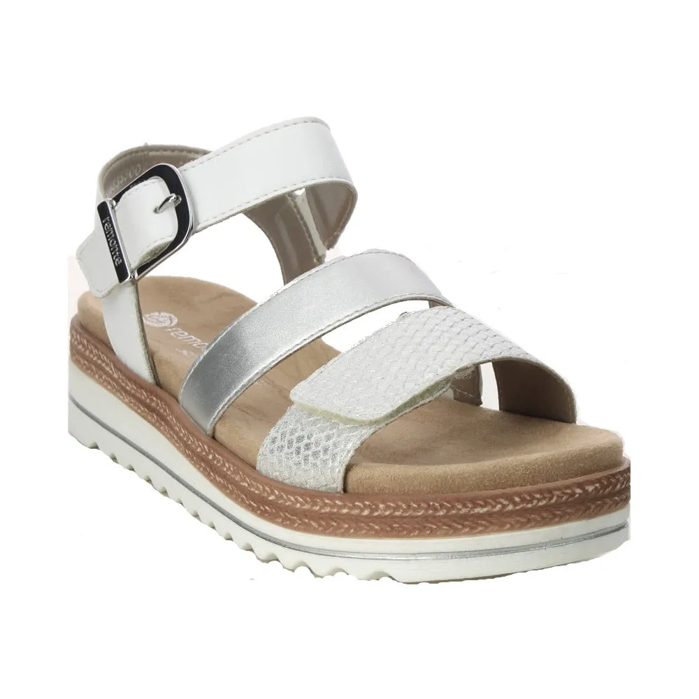 REMONTE CITY WALKER GLADIATOR SANDAL WHITE - WOMENS