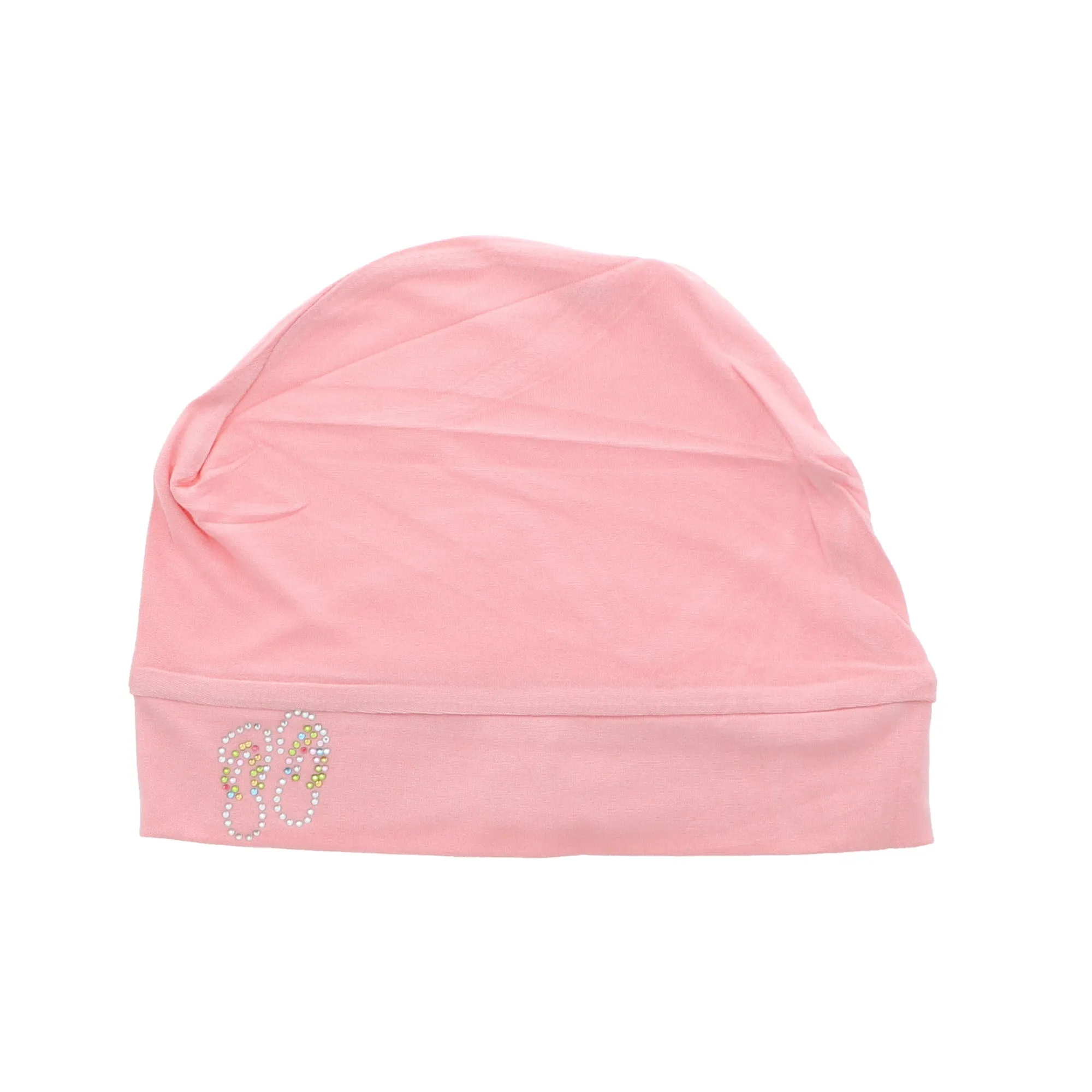 Sleep Cap / Wig Liner with Studded Flip-Flops Applique