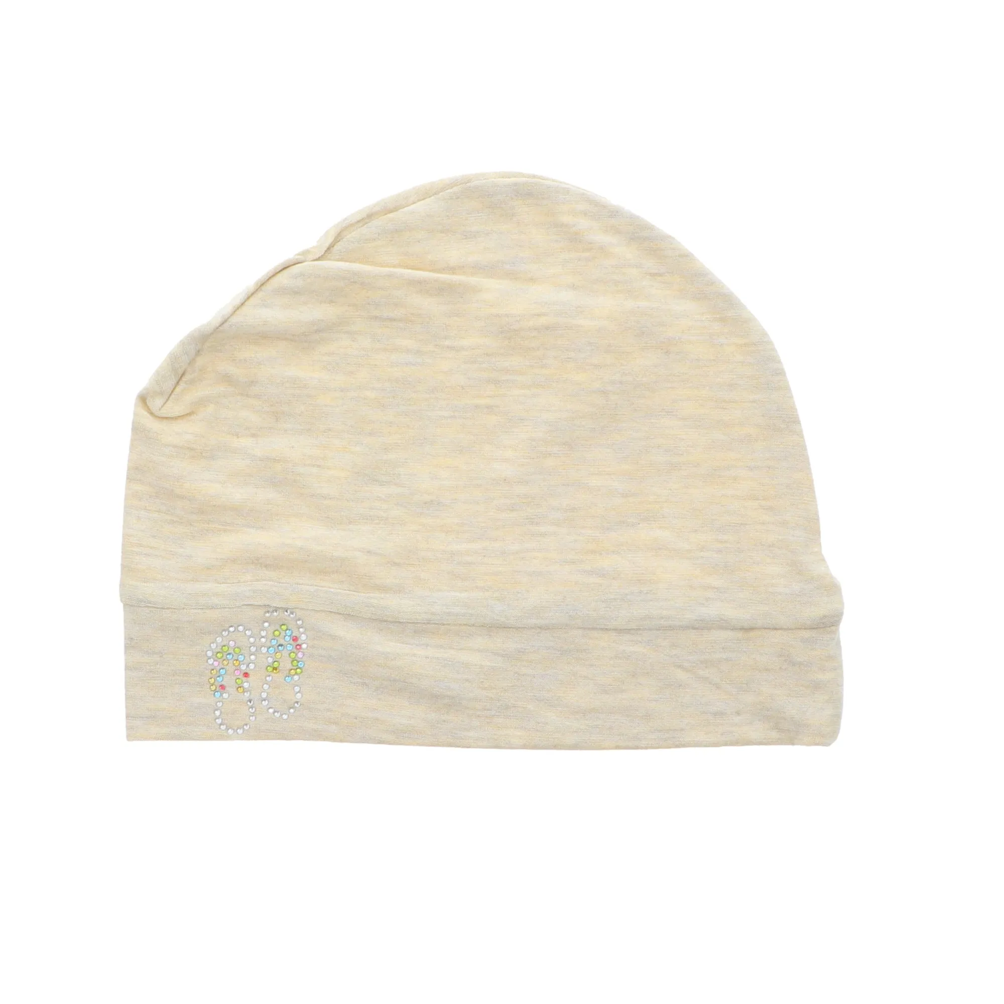 Sleep Cap / Wig Liner with Studded Flip-Flops Applique