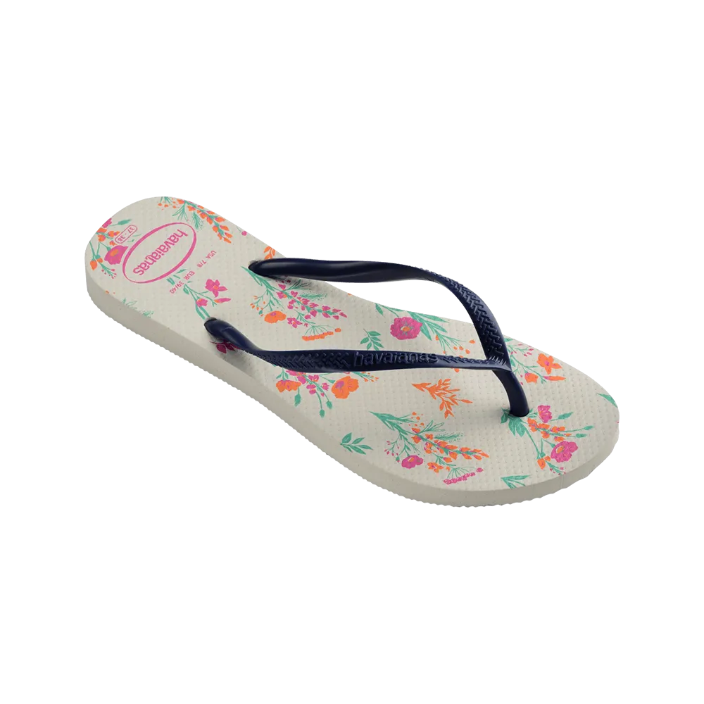 Slim Romance Flip Flops
