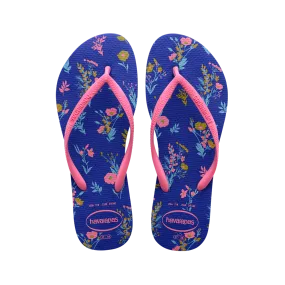 Slim Romance Flip Flops