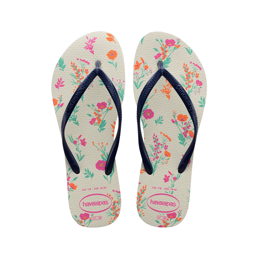 Slim Romance Flip Flops