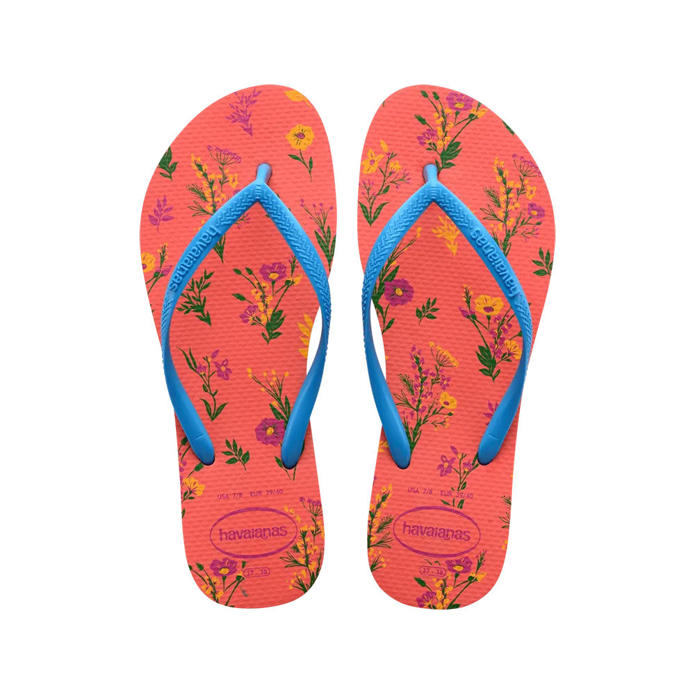Slim Romance Flip Flops