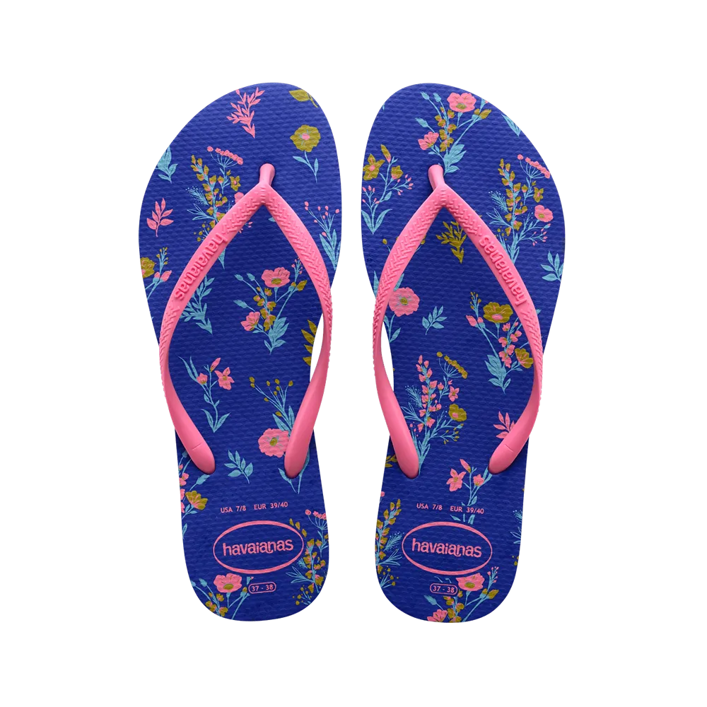 Slim Romance Flip Flops