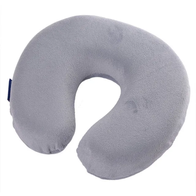 Soft Travel Pillow Memory Foam Pillow U-Shape Neck Pillow Massage Headrest For Office Flight Airplane