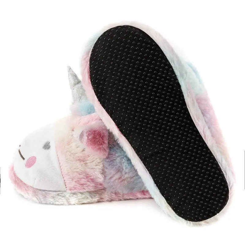 Unicorn House Slippers